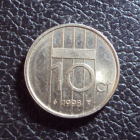 Нидерланды 10 центов 1998 год.
