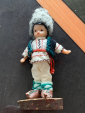 Кукла Статуэтка Фигурка Мальчик в национальной одежде высота 13 см . Ручная работа - вид 1