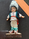 Кукла Статуэтка Фигурка Мальчик в национальной одежде высота 13 см . Ручная работа