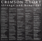 Crimson Glory "Strange And Beautiful" 1991 Lp  - вид 3