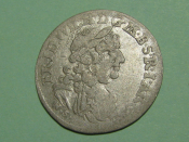 #4 Монета 6 грошей Бранденбург-Пруссия 1683 Серебро Оригинал