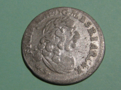 #9 Монета 6 грошей Бранденбург-Пруссия 1682 Серебро Оригинал