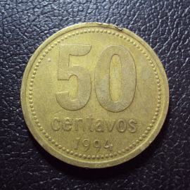 Аргентина 50 сентаво 1994 год.