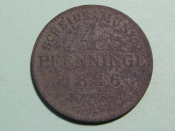 Монета 4 пфеннинга 1846А Пруссия Оригинал  
