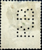 Великобритания 1887 год . Королева Виктория . 1 sh . Каталог 80 £ . (1) - вид 1