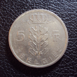 Бельгия 5 франков 1949 год belgie.