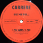 Beckie Bell "I Am What I Am" 1983 Maxi Single - вид 2
