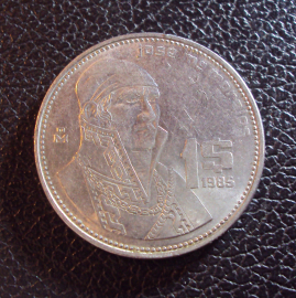 Мексика 1 песо 1985 год.