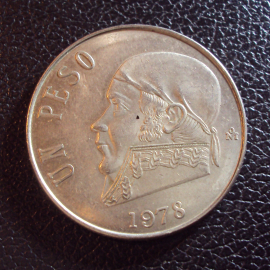 Мексика 1 песо 1978 год.