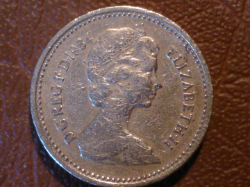 1 фунт 1984 года - Великобритания, Оригинал