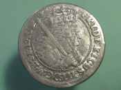 Монета Орт (18 грошей) 1699 год Пруссия Кёнигсберг Серебро Оригинал
