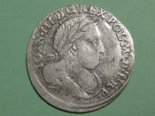 Монета 6 грошей 1678 год (без TLB, 