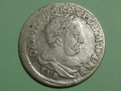 Монета 6 грошей TLB 1681 год Польша Серебро Оригинал