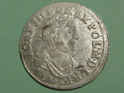 Монета 6 грошей TLB 1683 год Польша Серебро Оригинал
