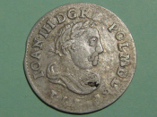 Монета 6 грошей TLB 1683 год Польша Серебро Оригинал