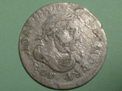 Монета 6 грошей TLB 1684 год Польша Серебро Оригинал