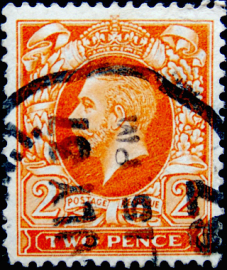 Великобритания 1935 год . Король Георг V . 2 p . (1)