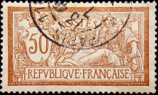Франция 1900 год . Аллегория . Каталог 1,80 фунта .