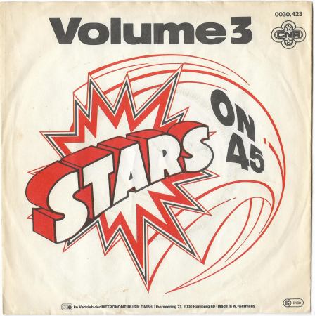 Stars On 45 "Volume 3" 1981 Single