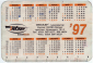 Календарик на 1997 год Интаэр туроператор - вид 1