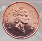 Канада 1 цент 1993 год . - вид 1