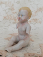 Антикварная фарфоровая Куколка Конец 19 века Германия Высота 6,5 см. Утраты - см.фото - вид 1