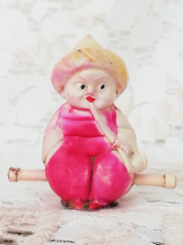 Антикварная целлулоидная игрушка немецкой фирмы Schildkrot ("Черепаха")  Начало 20 века Германия 