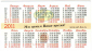 Календарик на 2011 год Артико 2 - вид 1