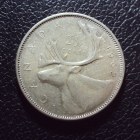 Канада 25 центов 1962 год.