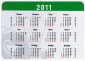 Календарик на 2011 год Медицинский центр Внимание - вид 1