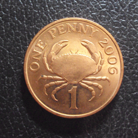 Гернси 1 пенни 2006 год.