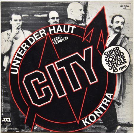 City "Unter Der Haut" 1983 Maxi Single