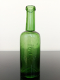 Старое стекло Кёнигсберга Бутылочка зелёное стекло с надписью "POLIFA BERLIN" Начало 20 века Германия - вид 2