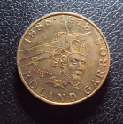 Франция 10 франков 1988 год Роланд Гаррос.