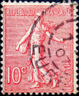 Франция 1904 год . Сеятельница . 10 с . Каталог 1,0 €. 