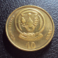 Руанда 10 франков 2009 год. - вид 1