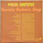 Pavol Hammel ‎" Remote Barber's Shop" 1981 Lp - вид 1