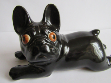 Французский бульдог собака № 1 ,авторская керамика,Вербилки
