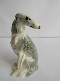 Борзая собака № 2 ( мини размер) ,авторская керамика,Вербилки