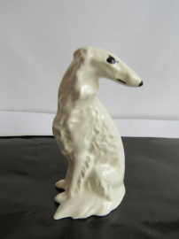 Борзая собака № 4 ( мини размер) ,авторская керамика,Вербилки