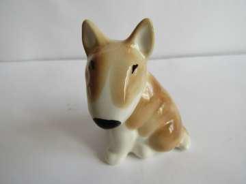 Бультерьер щенок № 3 ( мини размер) ,авторская керамика,Вербилки
