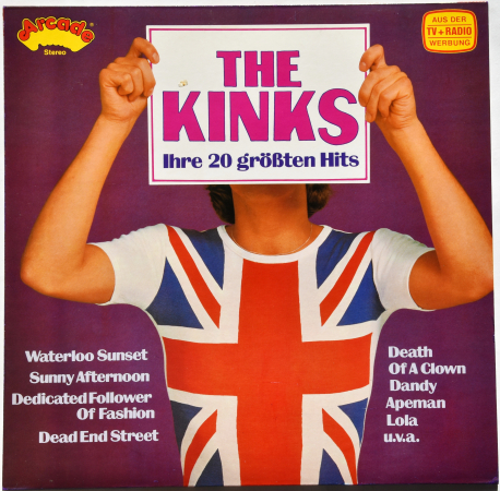 The Kinks "Ihre 20 Grobten Hits" 1978 Lp