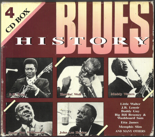 Various "Blues History" 1989 4CD