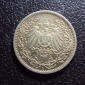 Германия 1/2 марки 1915 a год. - вид 1