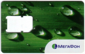 SIM-карта Мегафон без симки капли зеленая полоса