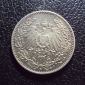 Германия 1/2 марки 1915 d год. - вид 1