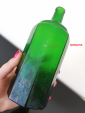 Старое стекло Кёнигсберга Бутылка зеленое стекло надпись Lysoform Начало 20 века Германия Высота 19 см. Объем 500 мл.  - вид 5