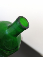 Старое стекло Кёнигсберга Бутылка зеленое стекло надпись Lysoform Начало 20 века Германия Высота 19 см. Объем 500 мл.  - вид 6