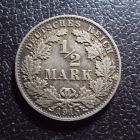 Германия 1/2 марки 1915 j год.