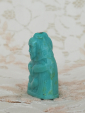 Фигурка Божок Подвеска Кулон Голубое Высота 3,3 см. Ширина 3 см.   - вид 1